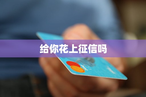 给你花上征信吗？深度解析企业征信服务与个人信贷的关联